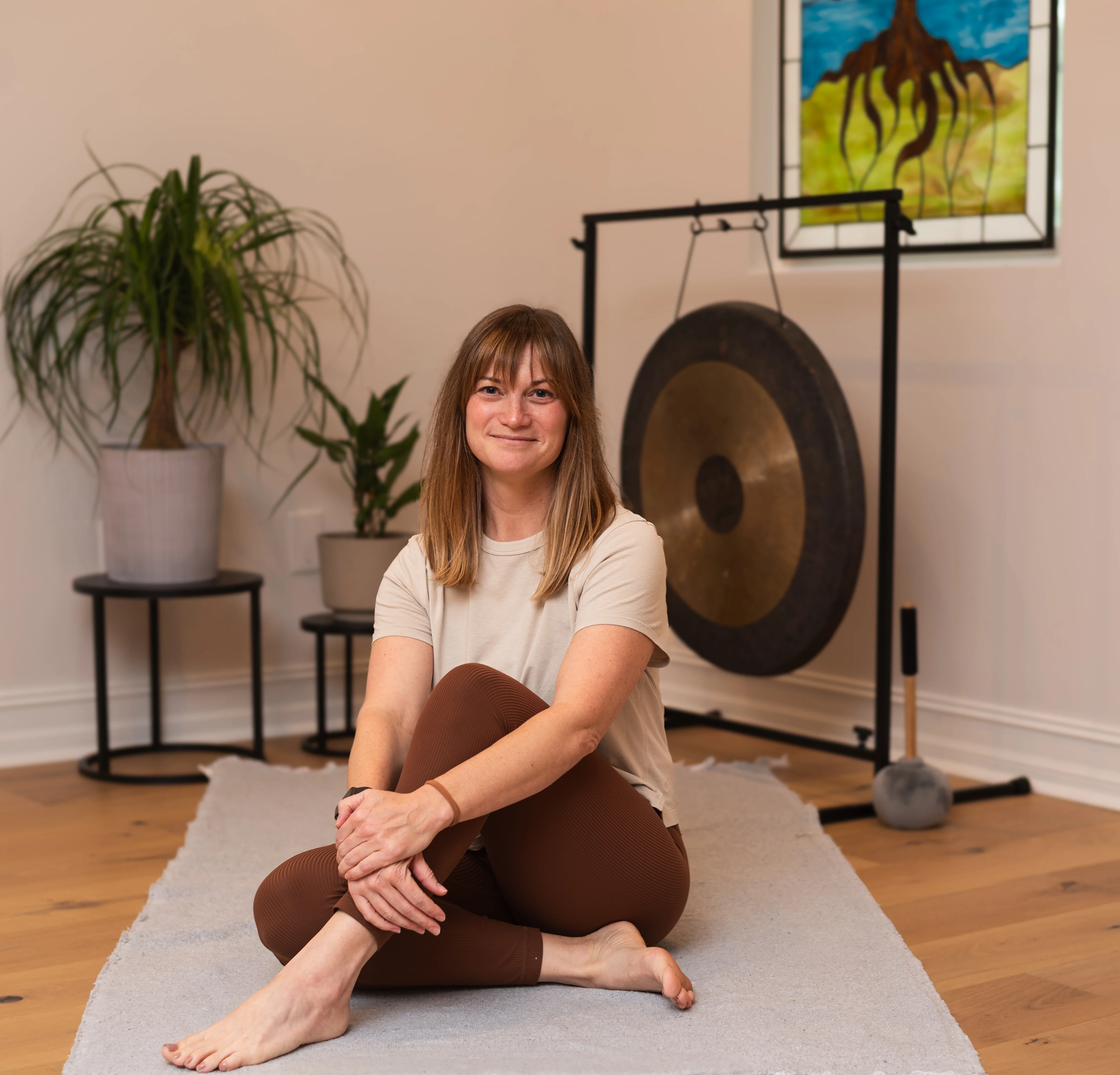 Yoga instructor headshot photography