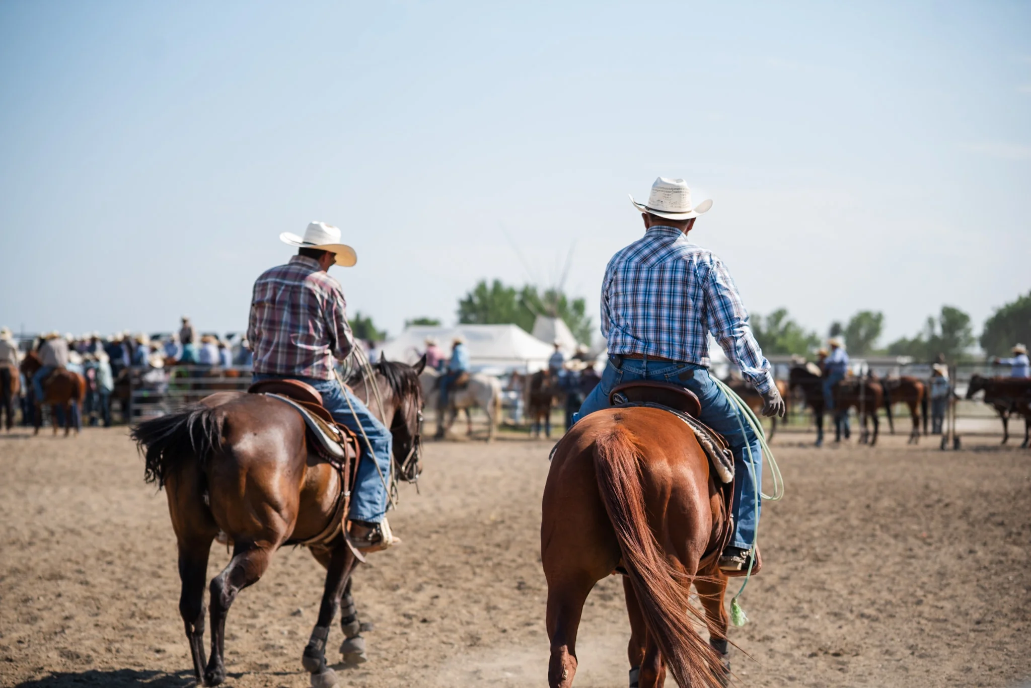 Rodeo cowboys in the greater Sacramento area