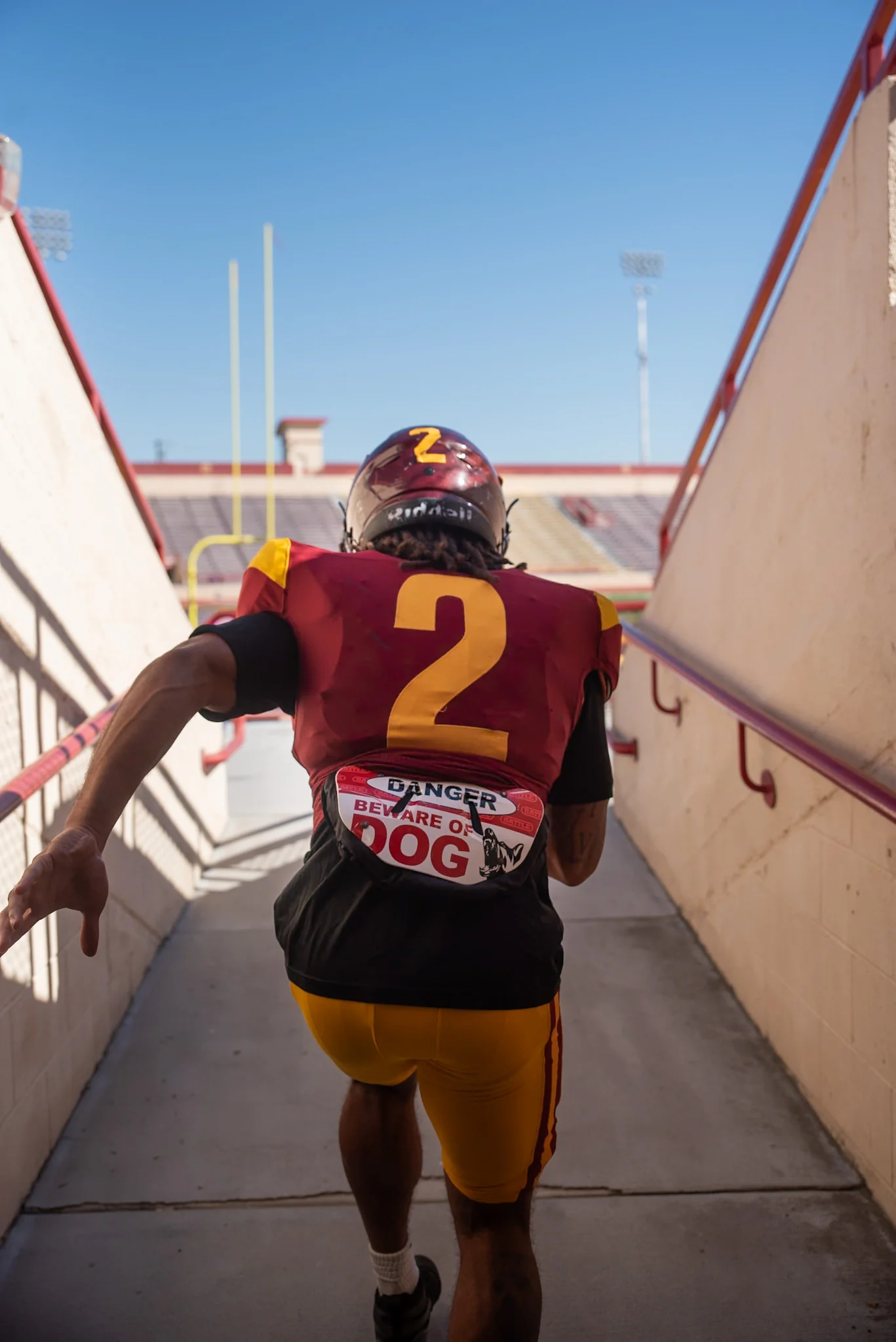 Sacramento football sports action photo